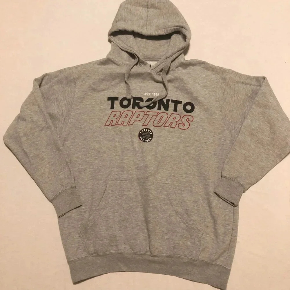 Toronto Raptors NBA Mens XL Hoodie Pullover Flaws